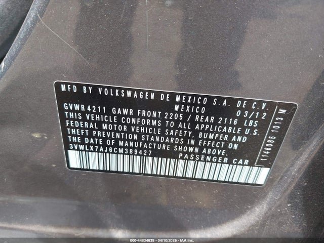 Volkswagen Jetta 2.5l Sel