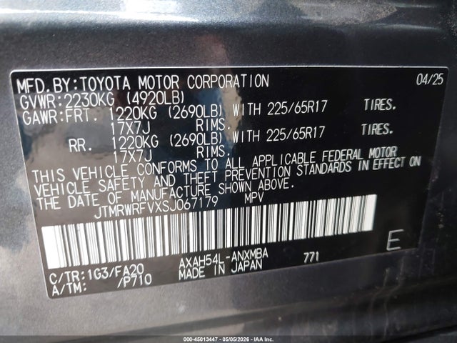 Toyota RAV4 Xle