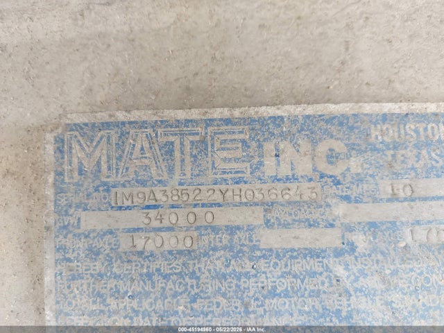 Mate End Dump