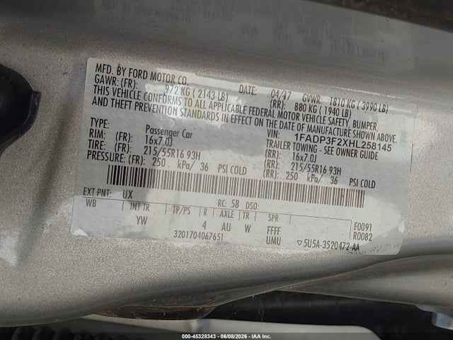 Ford Focus Se