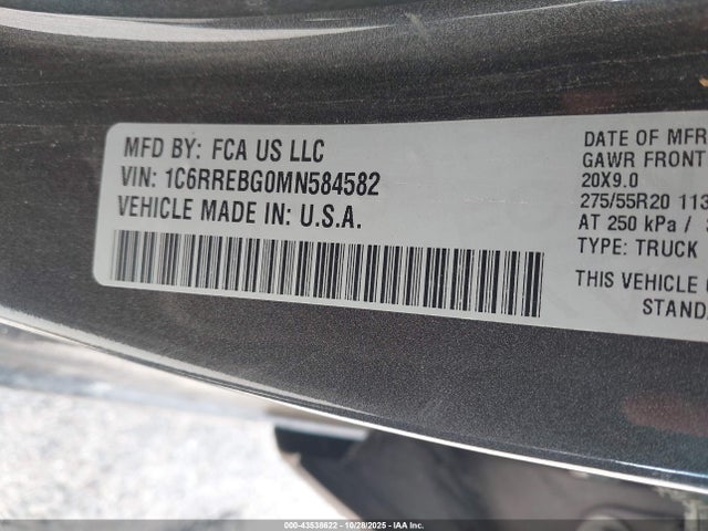 Ram 1500 Lone Star  4x2 6'4 Box