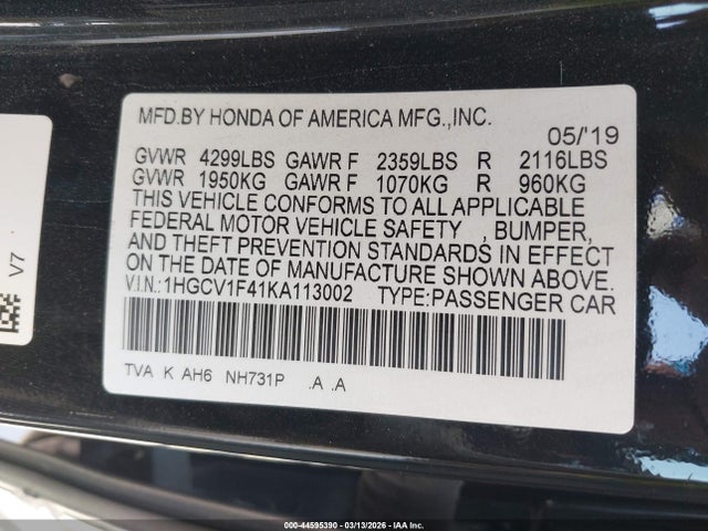 Honda Accord Ex