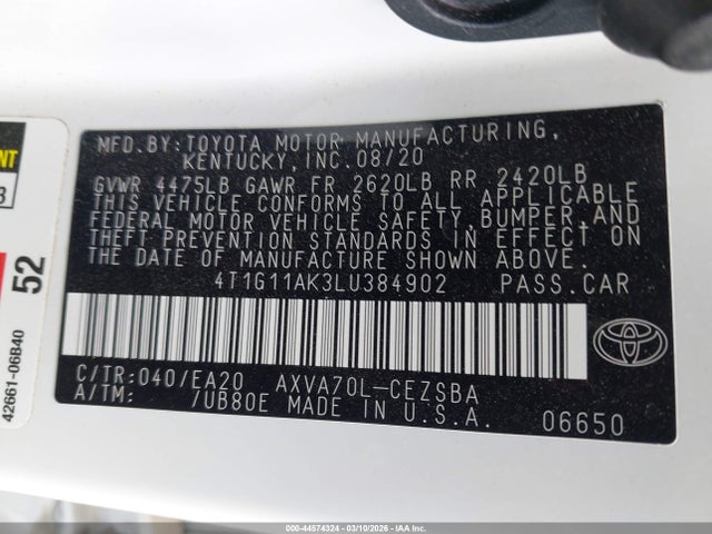 Toyota Camry Se