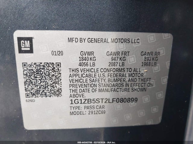 Chevrolet Malibu Fwd Ls