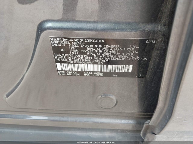 Toyota RAV4 Xle