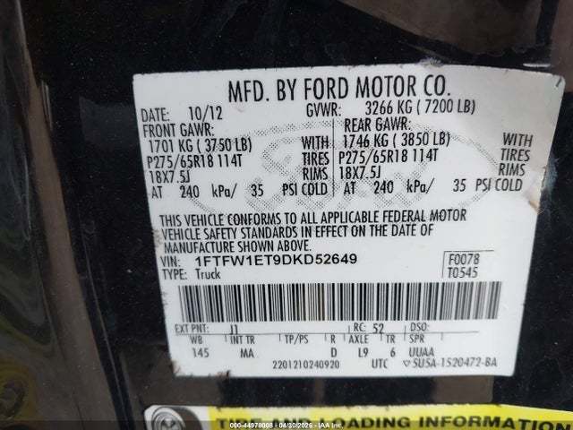 Ford F-150 Xlt