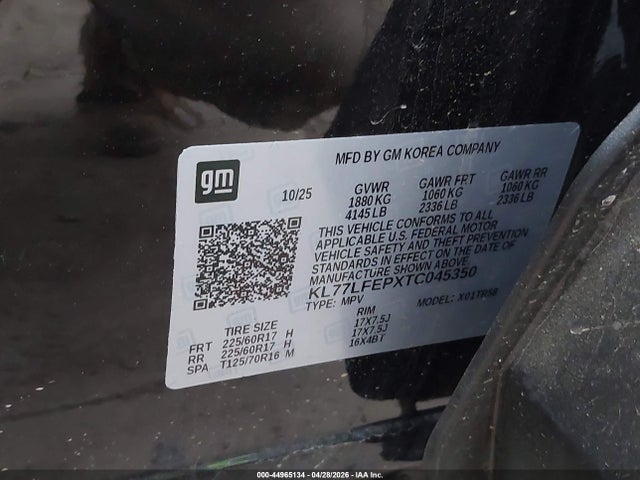 Chevrolet Trax Fwd Ls