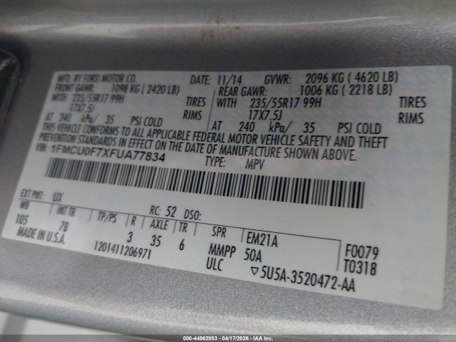 Ford Escape S
