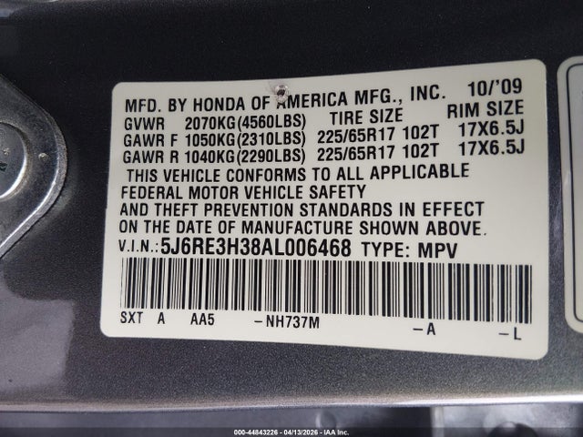 Honda CR-V Lx