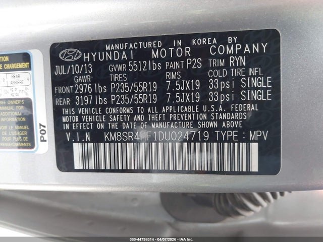 Hyundai SANTA FE Limited
