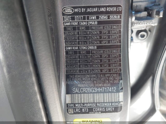 Land Rover Discovery Hse