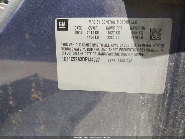 Chevrolet Malibu 1lt