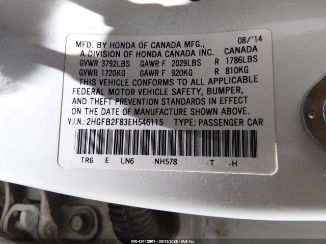Honda Civic Ex