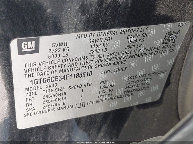 GMC Canyon Slt