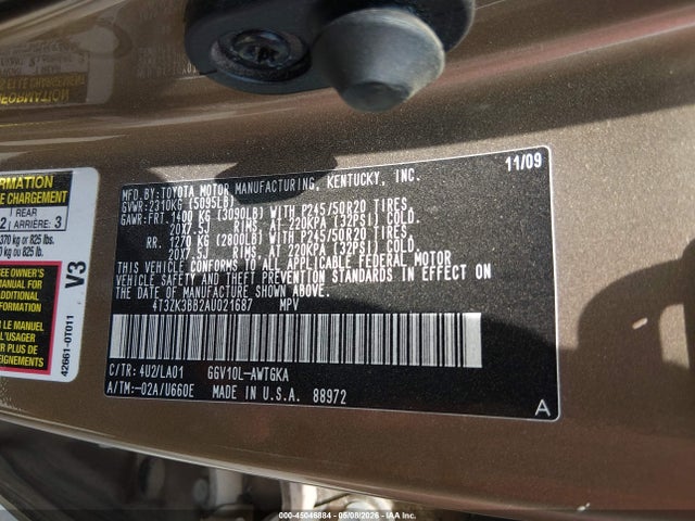Toyota Venza Base V6