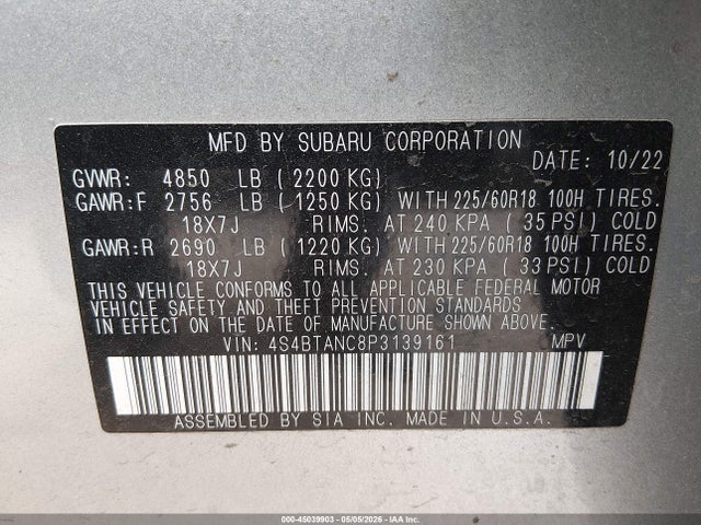 Subaru Outback Limited