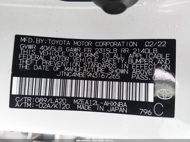 Toyota Corolla Xse
