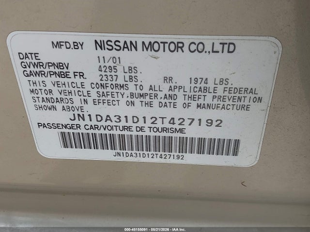 Nissan Maxima Se