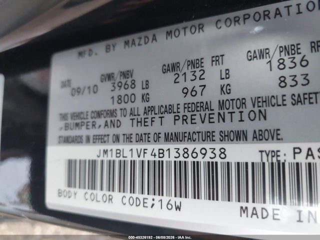Mazda Mazda3 I Touring