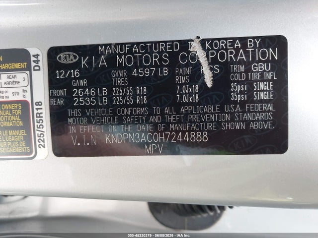 Kia Sportage Ex