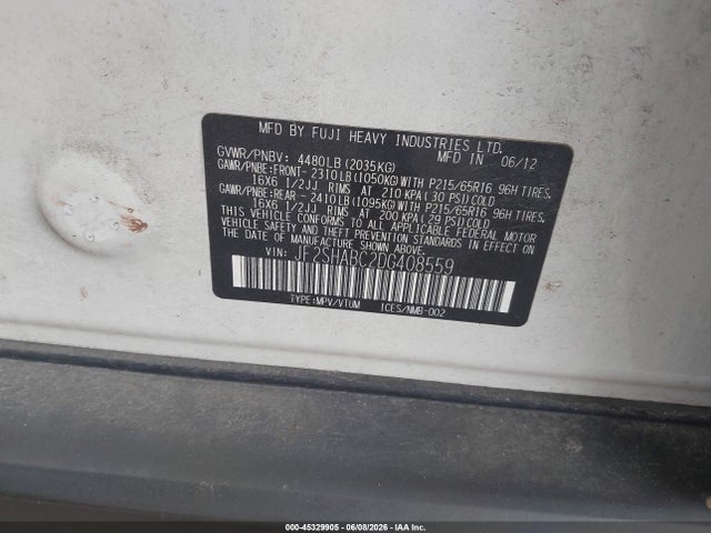 Subaru Forester 2.5x
