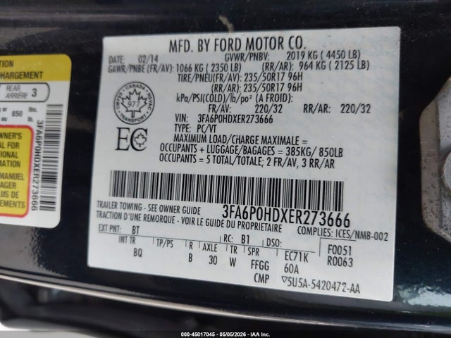 Ford Fusion Se