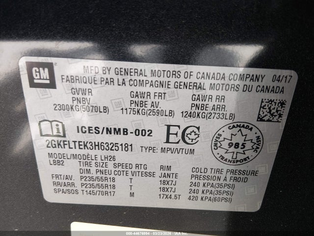 GMC Terrain Sle-2