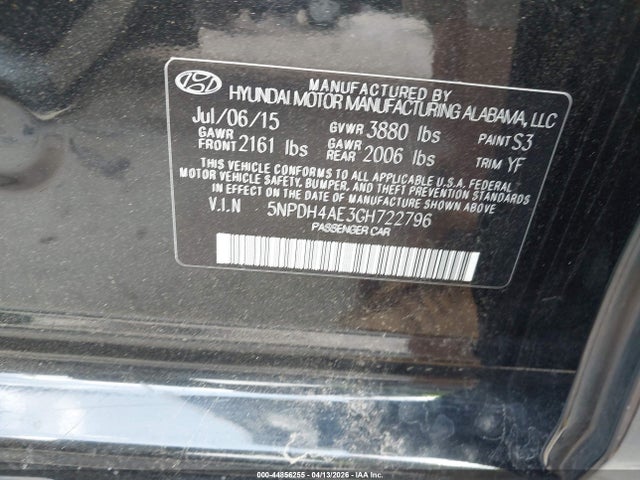 Hyundai ELANTRA Se