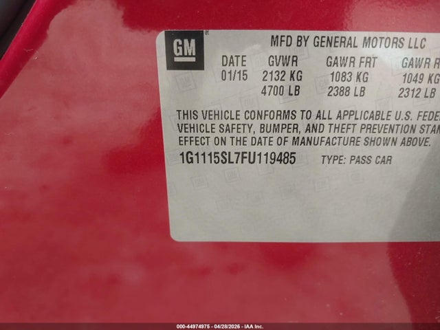 Chevrolet Impala 1lt