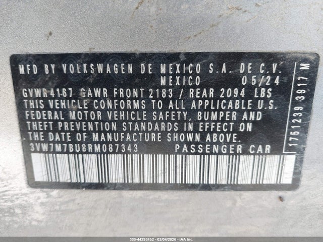 Volkswagen Jetta 1.5t Se