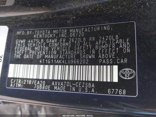 Toyota Camry Se