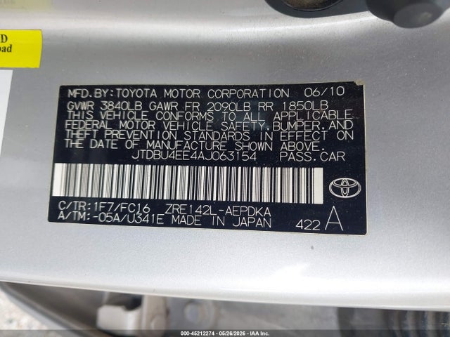 Toyota Corolla Le