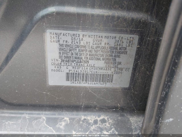 Nissan Sentra Sv