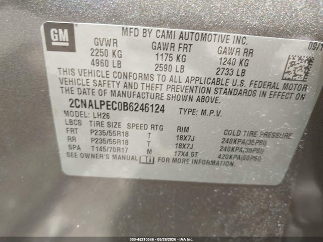 Chevrolet Equinox 2lt