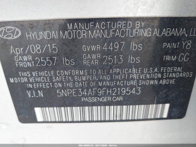 Hyundai SONATA Limited