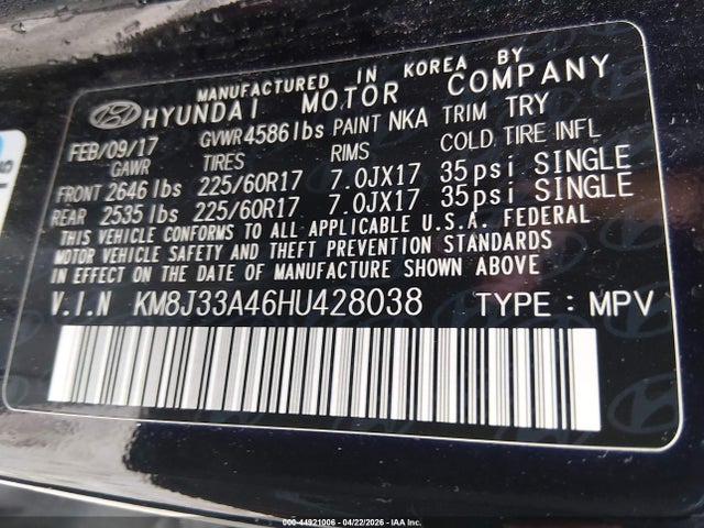 Hyundai TUCSON Se Plus