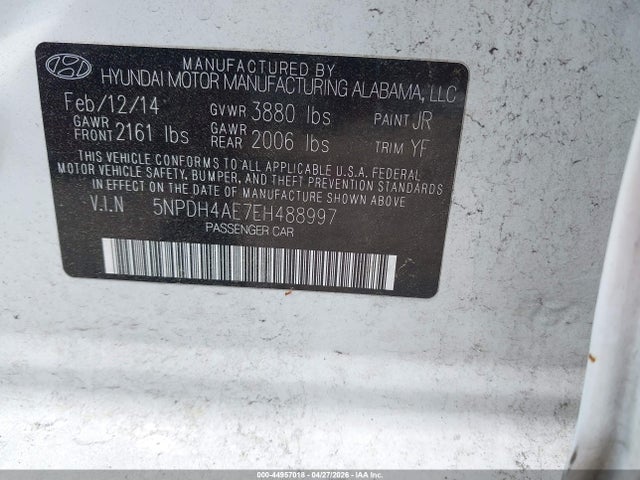 Hyundai ELANTRA Se