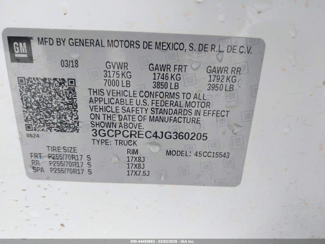 Chevrolet Silverado 1500 1lt