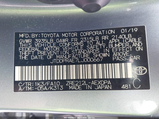 Toyota Corolla L