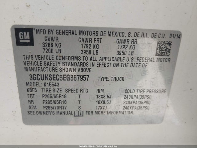 Chevrolet Silverado 1500 2lz