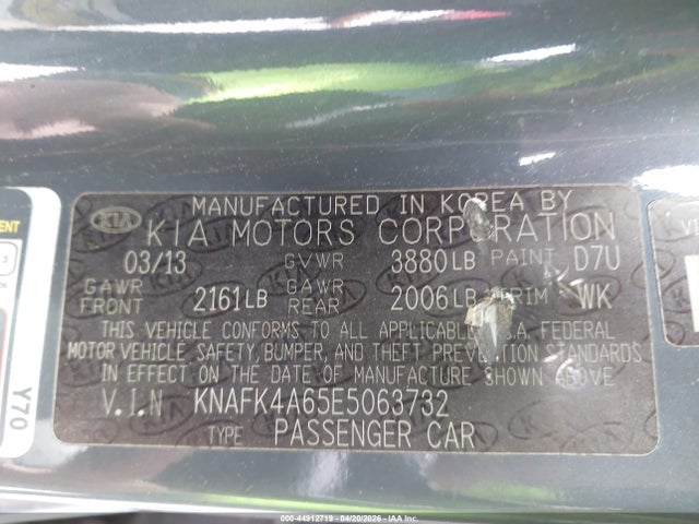 Kia Forte Lx