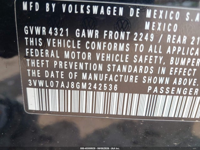 Volkswagen Jetta 1.8t Sel