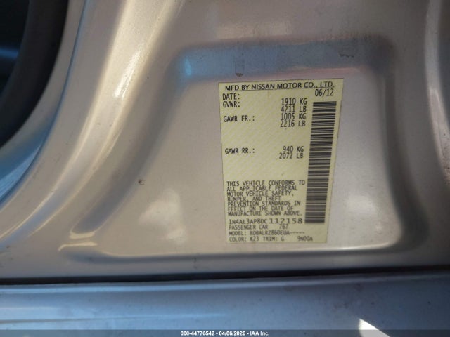 Nissan Altima 2.5 S