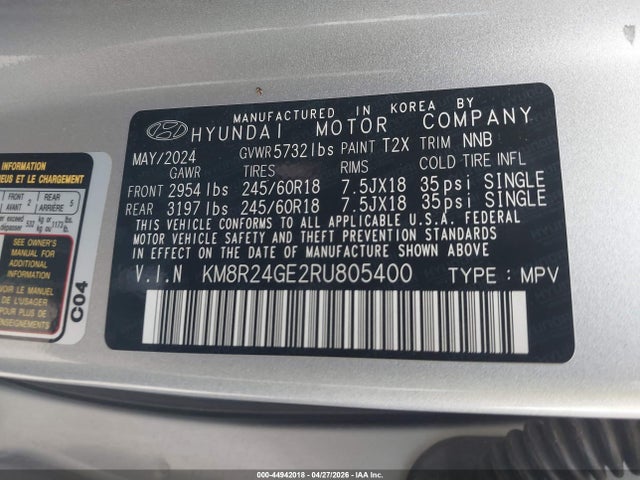 Hyundai PALISADE Sel