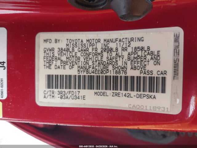 Toyota Corolla S