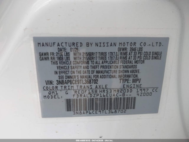 Nissan Kicks Sv