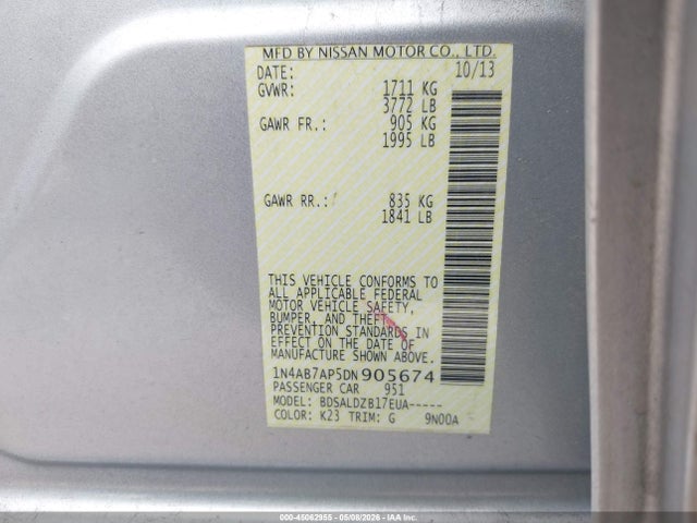 Nissan Sentra Sv