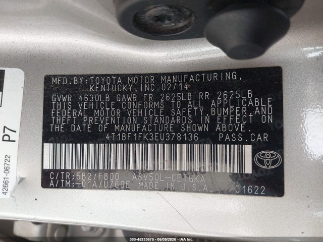 Toyota Camry Xle