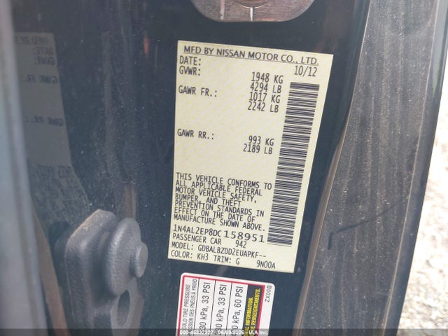 Nissan Altima 2.5 S