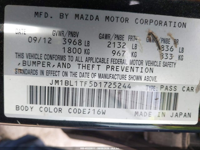 Mazda Mazda3 I Sv